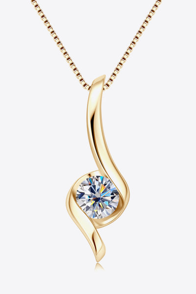 Elegant Fashion  Moissanite 925 Necklace