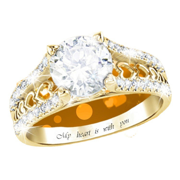 Diamond Gold Popular Rings