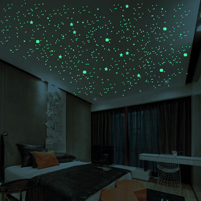 Fluorescent Dot Luminous Wall Sticker