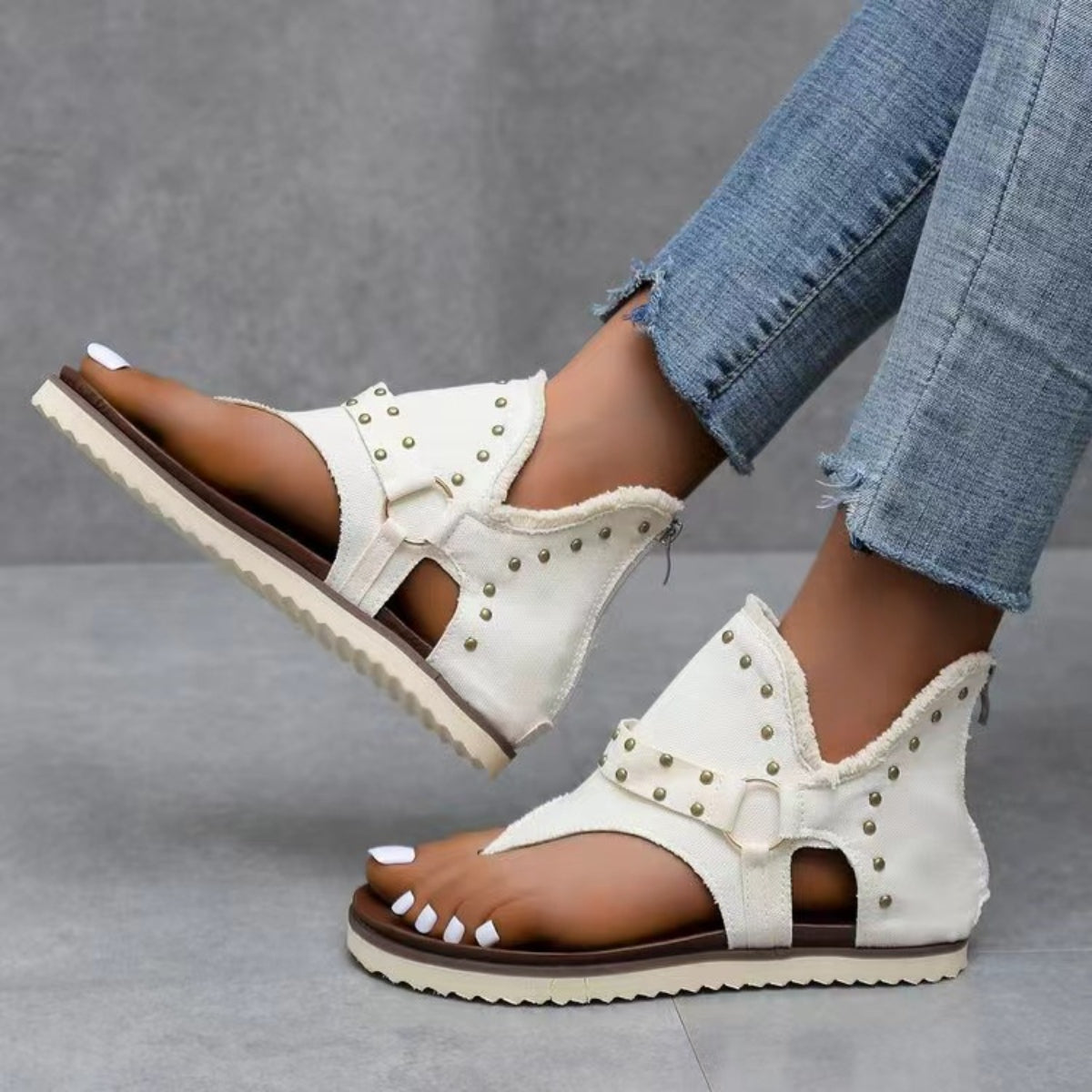 Elegant fashion Flat Sandals