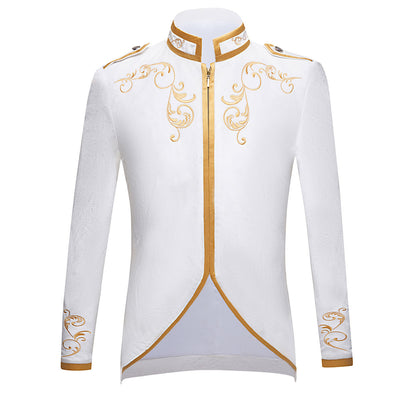 Prince Fashion Gold Embroidery Jacket