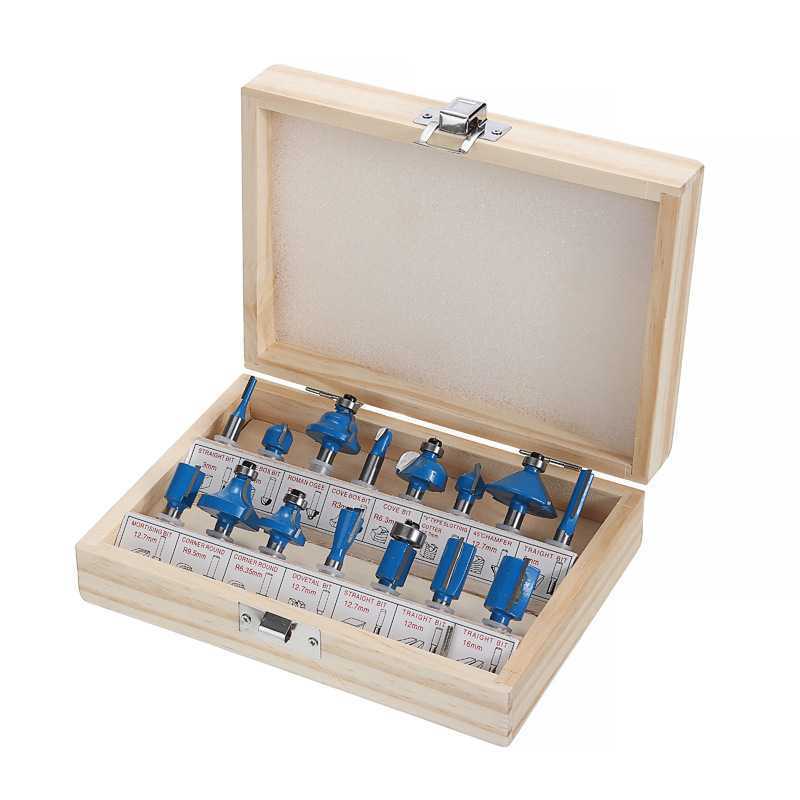 5-Piece Milling Cutter Set Trimming Machine