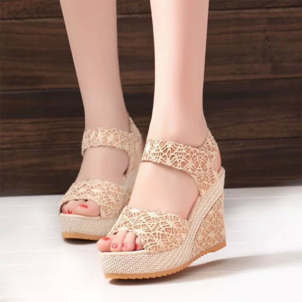 Elegant fashion Open Toe High Heel