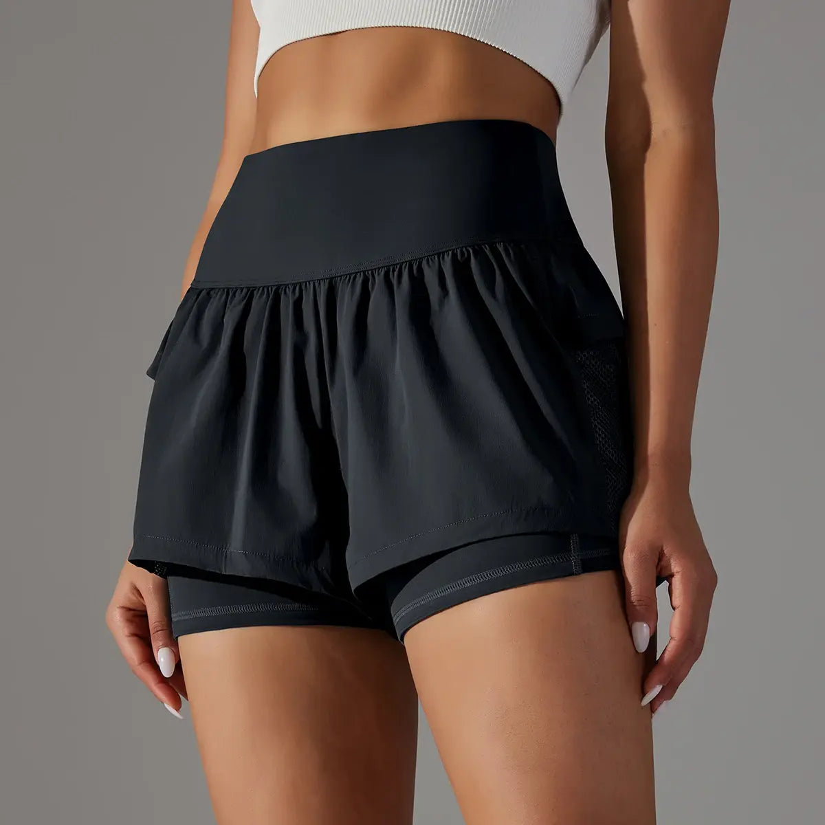 Women Gym Sport Running Shorts