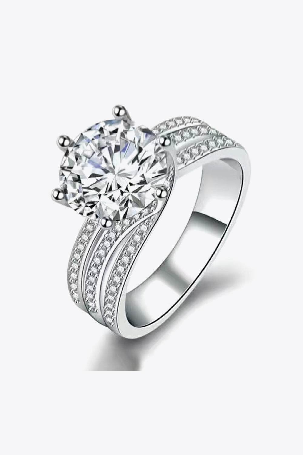 Elegant Fashion Three-Layer Ring