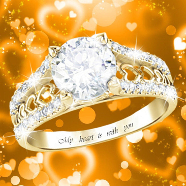 Diamond Gold Popular Rings