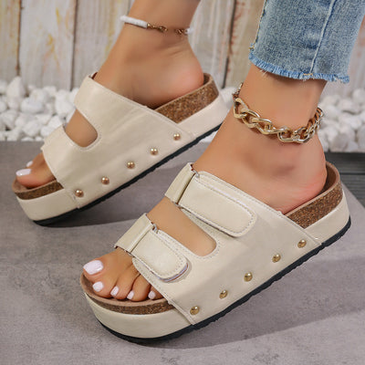 Elegant fashion Studded Platform