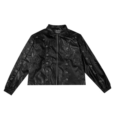 Design Leather Coat