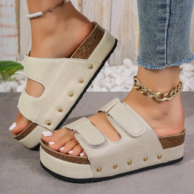 Elegant fashion Studded Platform