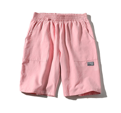 Summer New Men's Five-point Beach Shorts Wear Loose And Comfortable Home Casual Pants