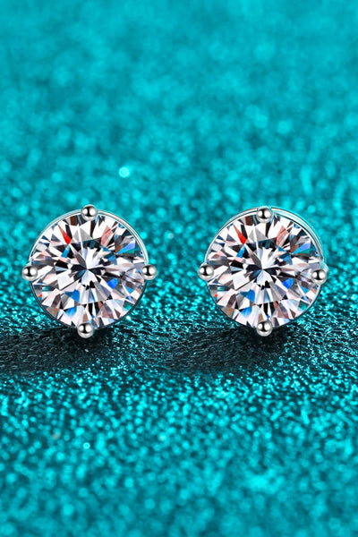 Elegant Fashion Rhodium-Plated  Earrings