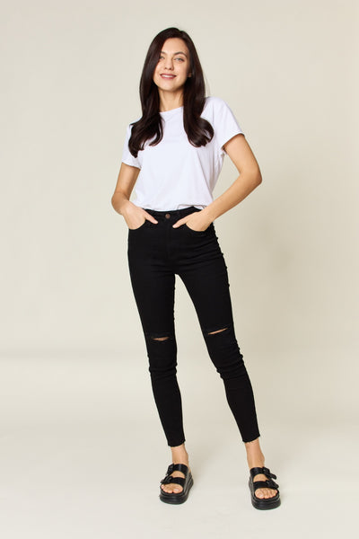 Eleganf Fashion Tummy Control Jeans