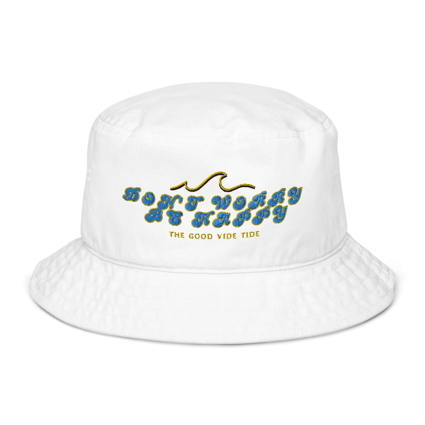 Organic Don't Worry, Be Happy Bucket Hat