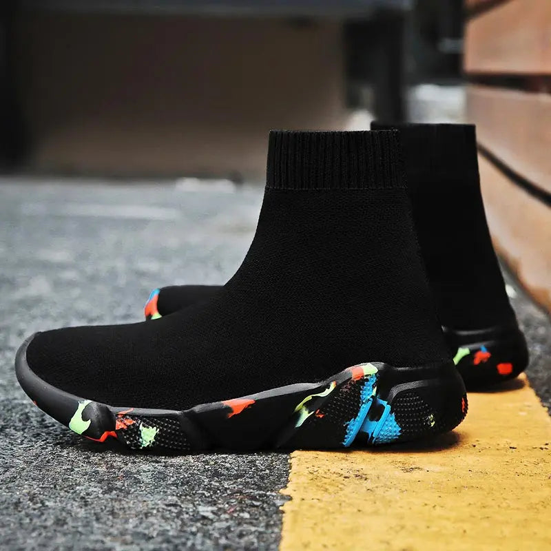 Summer High Top Sports Sock Boot all sex