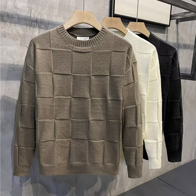 Men's Round Neck Long Sleeve Bottoming Sweat  Shirt