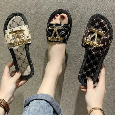 Flat Bottom Fashion slippers