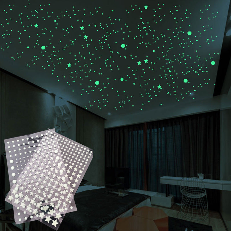 Fluorescent Dot Luminous Wall Sticker