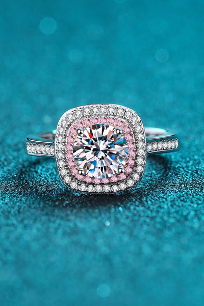 Elegant Fashion  Moissanite Ring