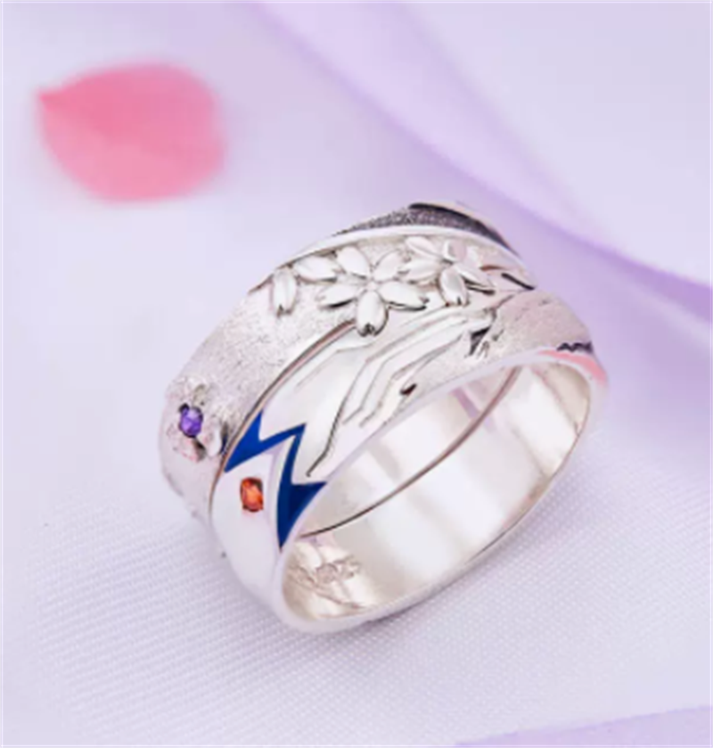 925 Elegant fashionr Unisex Rings