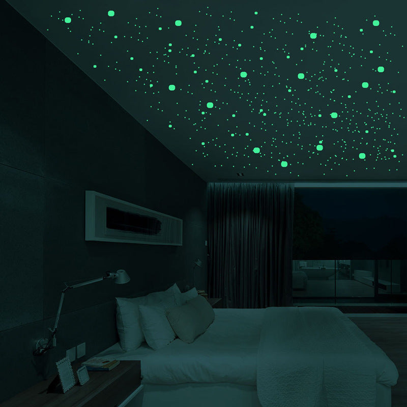 Fluorescent Dot Luminous Wall Sticker