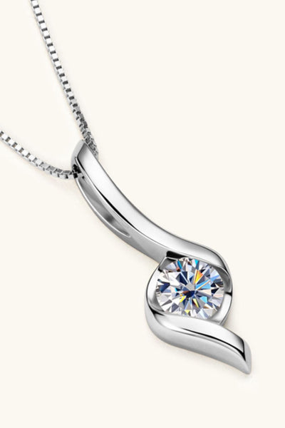 Elegant Fashion  Moissanite 925 Necklace