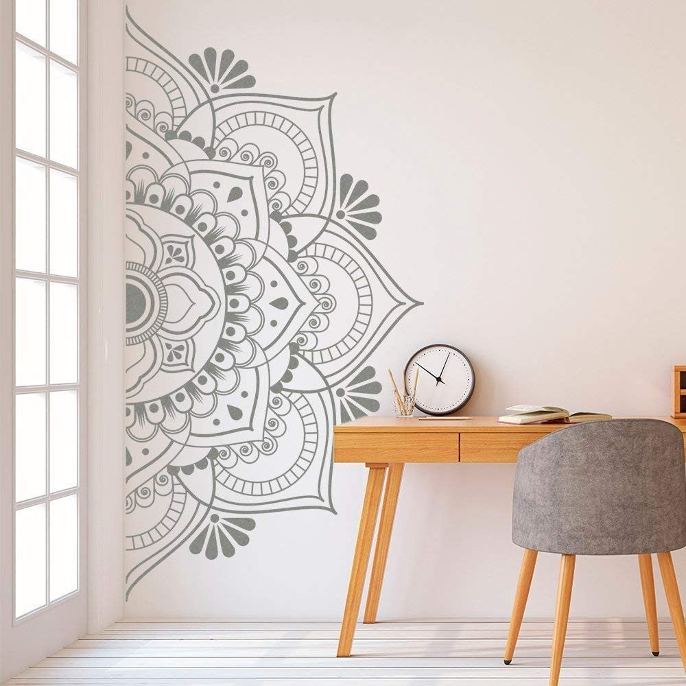 Bedside Decoration Wall Sticker Indian Yoga