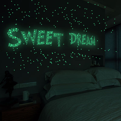 Fluorescent Dot Luminous Wall Sticker