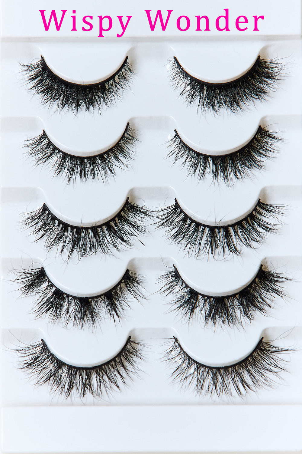 Eleganf Fashion Eyelashes Variety Pack 5 Pairs