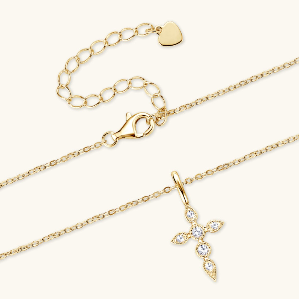 Elegant Fashion  Cross Pendant Necklace