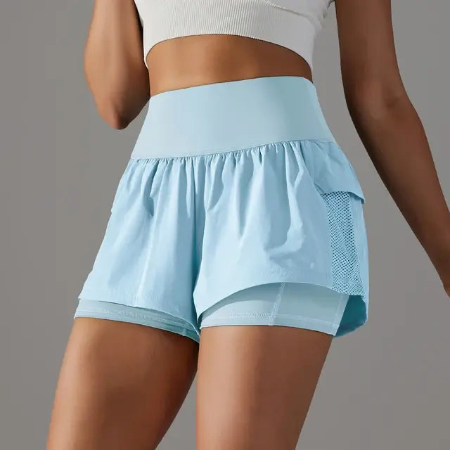 Women Gym Sport Running Shorts